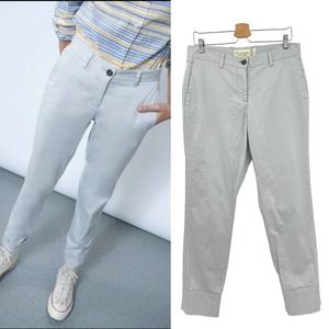 Wildfang The Ace Collection Ace Trouser Pants Light Grey Size 10